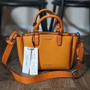 Calvin Klein Bags Calvin Klein Rita Crossbody Flame Orange Nwt